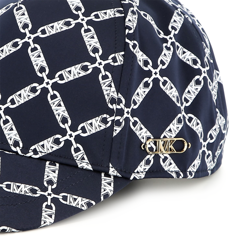 Satin-look patterned cap MICHAEL KORS 
                        GIRL