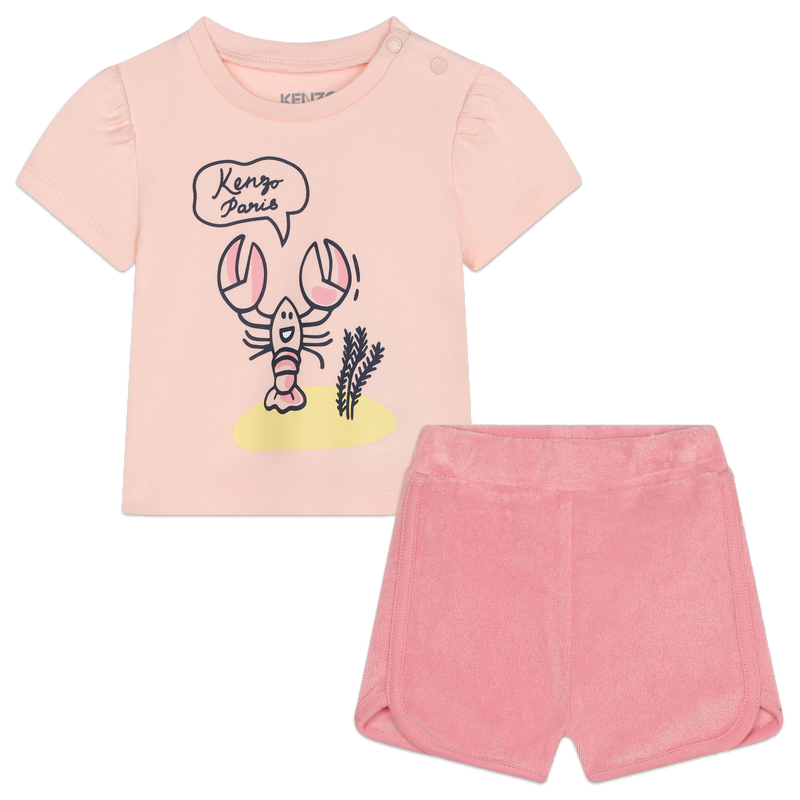 Terrycloth ensemble KENZO KIDS 
                        GIRL