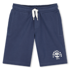 Jogging bermuda shorts, SLATE BLUE, hi-res
