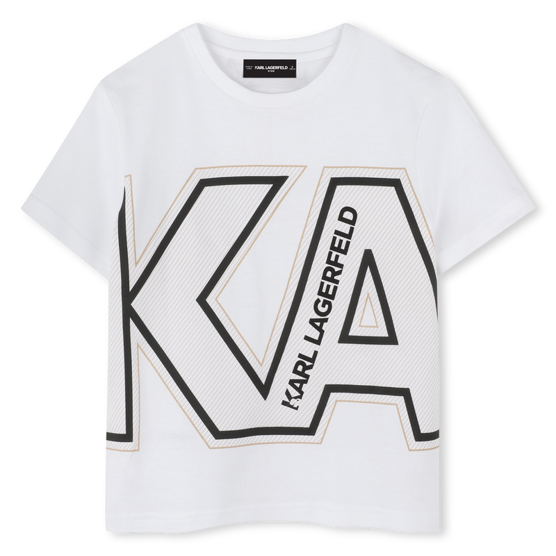 Short-sleeved T-shirt KARL LAGERFELD KIDS 
                        BOY