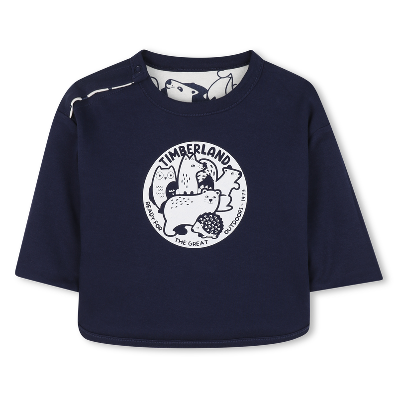 Snap T-shirt and pants TIMBERLAND 
                        BOY