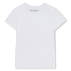 Short-sleeved T-shirt KARL LAGERFELD KIDS 
                    GIRL