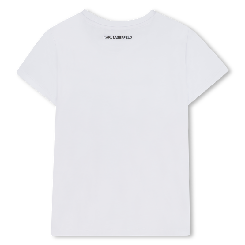 Short-sleeved T-shirt KARL LAGERFELD KIDS 
                        GIRL