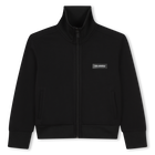 Zip-up jogging cardigan KARL LAGERFELD KIDS 
                    BOY