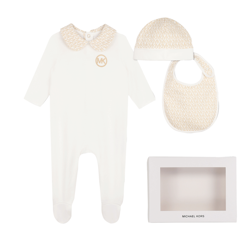 Pyjama set, hat, and bib MICHAEL KORS 
                        GIRL
