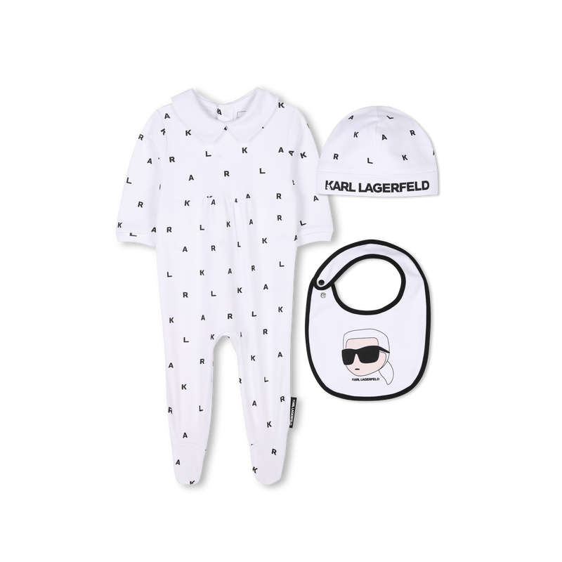 Three-piece newborn set KARL LAGERFELD KIDS 
                        BOY