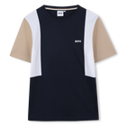 Multicoloured cotton T-shirt BOSS 
                    BOY