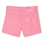 Colourful denim shorts BILLIEBLUSH 
                    GIRL