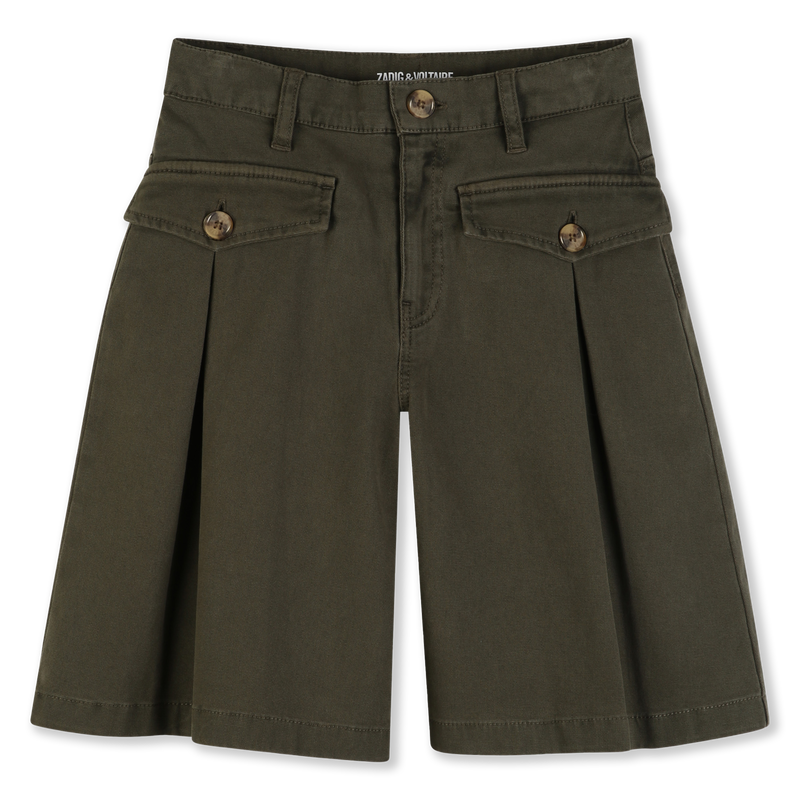 BERMUDA SHORTS WITH FLAP POCKETS ZADIG & VOLTAIRE 
                        GIRL
