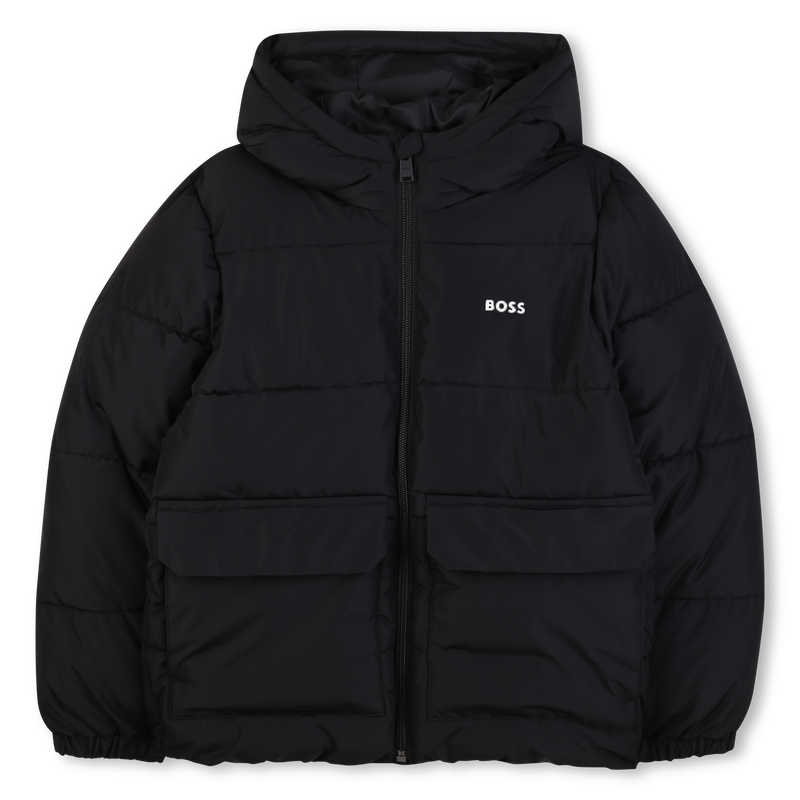 Hooded down jacket BOSS 
                        BOY