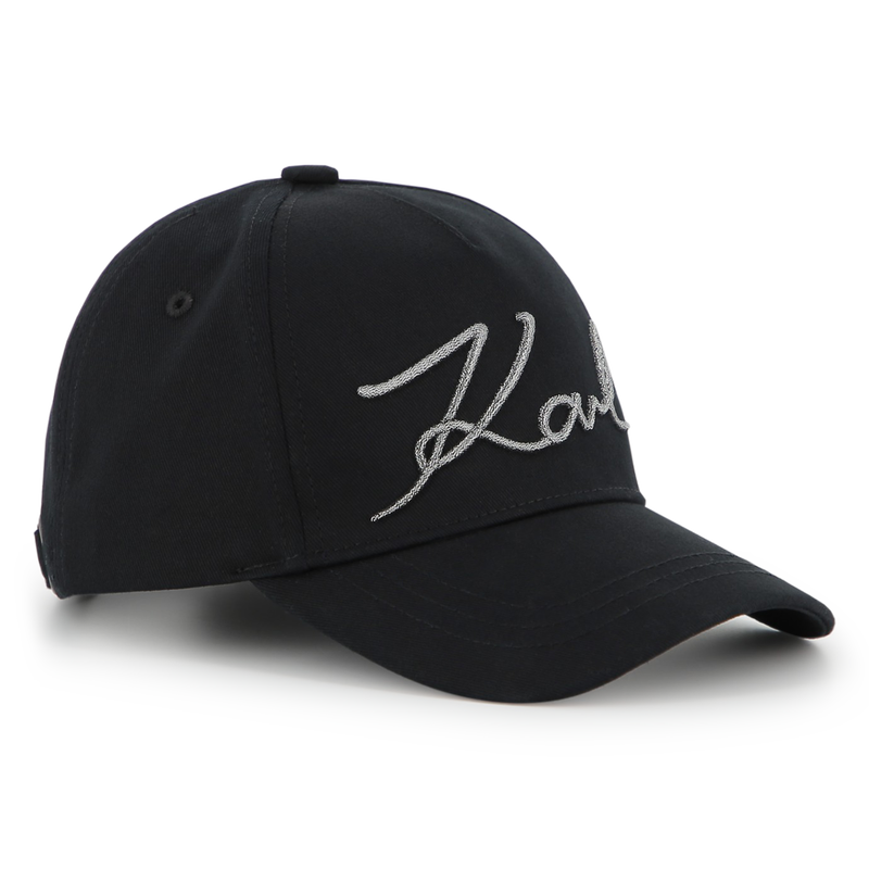 CAP WITH ADJUSTABLE CLOSURE KARL LAGERFELD KIDS 
                        GIRL