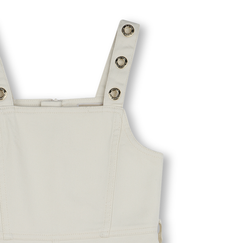 Cotton pinafore dress MICHAEL KORS 
                        GIRL