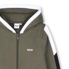 Hooded cardigan BOSS 
                    BOY