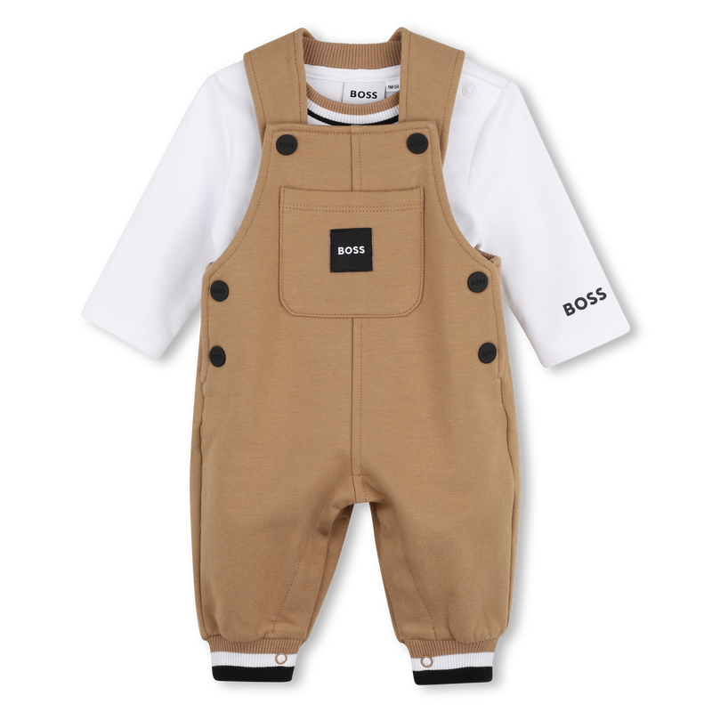 Dungaree and t-shirt set BOSS 
                        BOY
