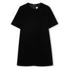 Velvet T-shirt dress ZADIG VOLTAIRE 
                    GIRL