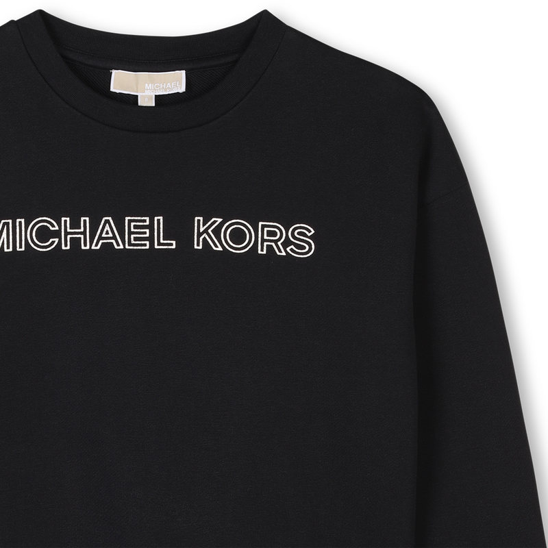 Cotton fleece sweatshirt MICHAEL KORS 
                        GIRL