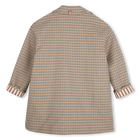 Long checkered coat KIDS AROUND 
                    GIRL