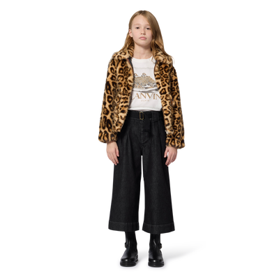 Fluffy fleece jacket LANVIN GIRL