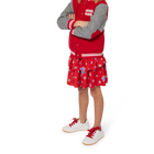 Print skirt with ruffles KENZO KIDS 
                    GIRL