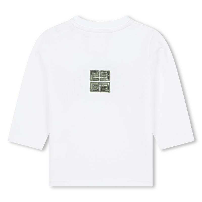 Long-Sleeved Cotton T-Shirt GIVENCHY 
                        BOY