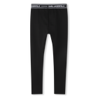 Jacquard leggings KARL LAGERFELD KIDS 
                    GIRL