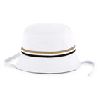 Embroidered sun hat with ties BOSS 
                    BOY