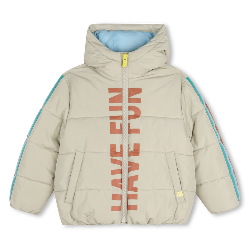 Hooded down jacket BILLIEBLUSH 
                        BOY