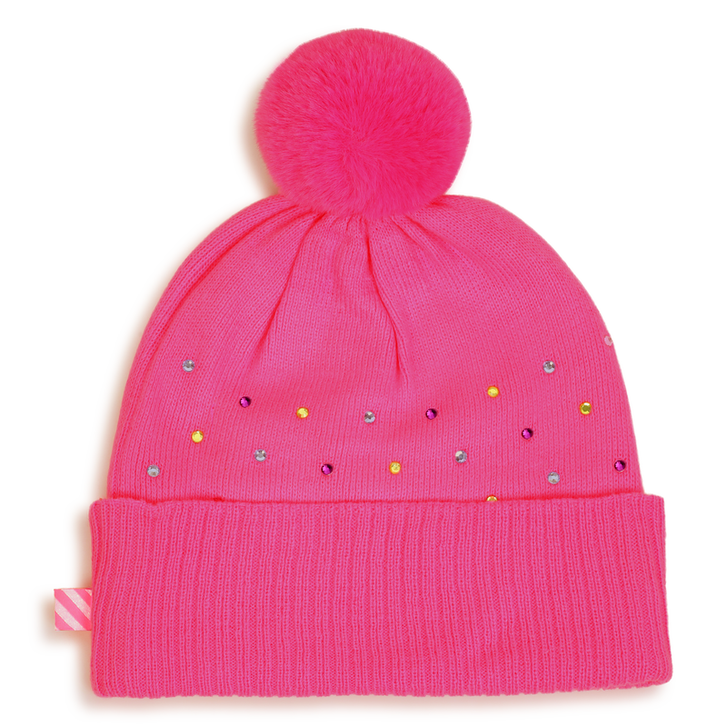 Multicolored rhinestone beanie BILLIEBLUSH 
                        GIRL