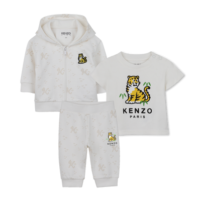 Pants, cardigan, and t-shirt set KENZO KIDS UNISEX