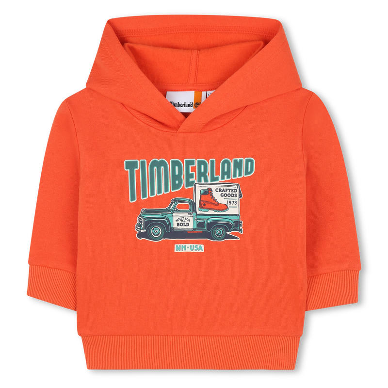 Fleece hoodie TIMBERLAND 
                        BOY