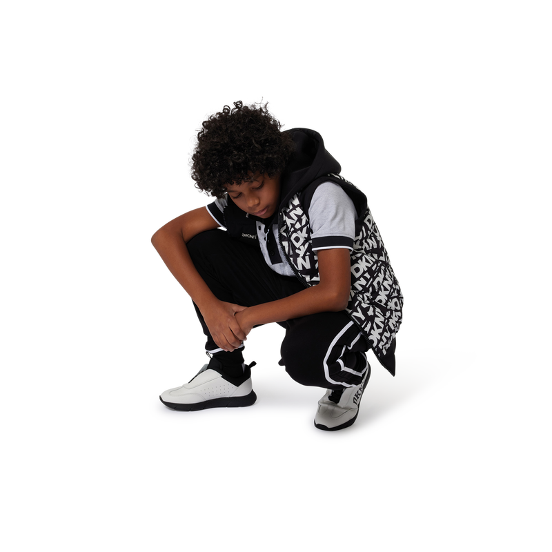 Short-Sleeved Piqué Polo Shirt DKNY 
                        BOY