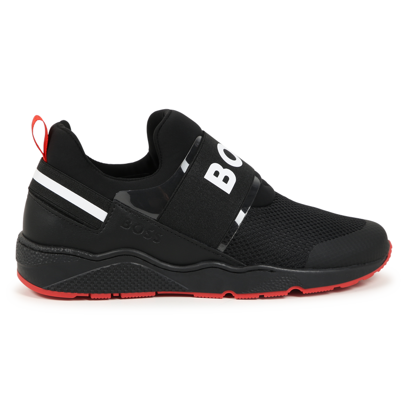Multi-Material Sneakers BOSS 
                        BOY