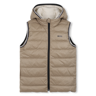 Flann-effect hooded puffer jacket BOSS 
                    BOY