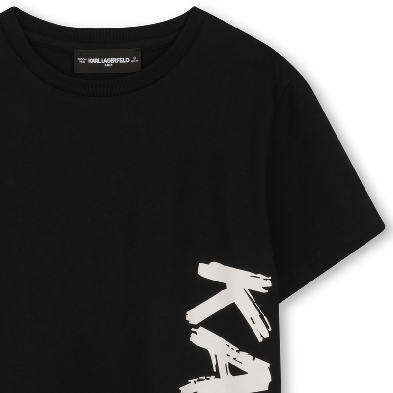 SHORT SLEEVE T-SHIRT KARL LAGERFELD KIDS 
                        BOY