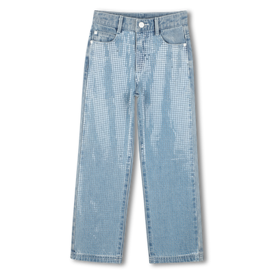 Adjustable sequin jeans DKNY GIRL