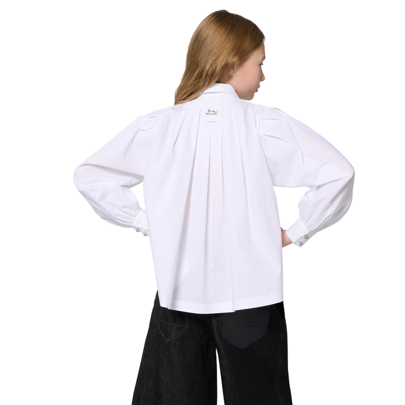Cotton poplin shirt LANVIN 
                        GIRL