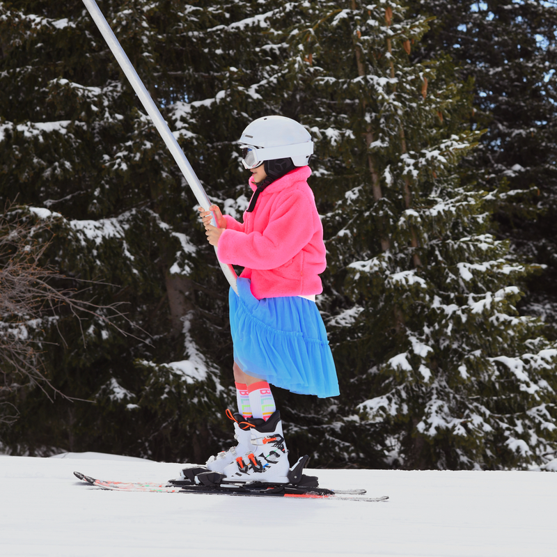 Fluffy fleece coat BILLIEBLUSH 
                        GIRL