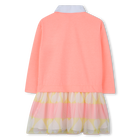 Bi-material dress BILLIEBLUSH 
                    GIRL