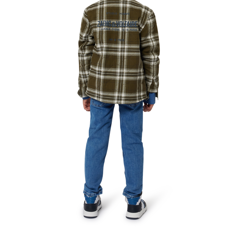 Quilted cotton shirt ZADIG & VOLTAIRE 
                        BOY