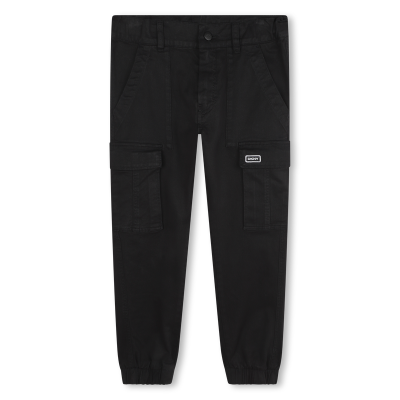 Cotton multi-pocket trousers DKNY 
                        BOY