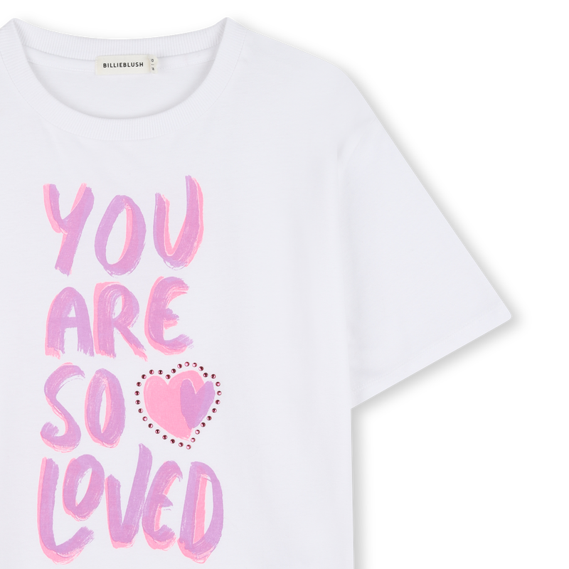 SHORT-SLEEVED T-SHIRT BILLIEBLUSH 
                        GIRL