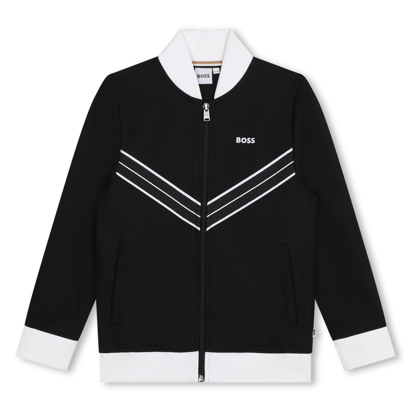 Zip-up jogging cardigan BOSS 
                        BOY