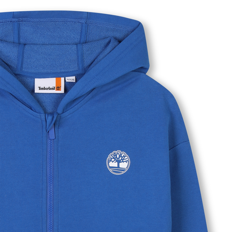 Hooded jogging cardigan TIMBERLAND 
                        BOY