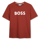 Short-sleeved t-shirt, CRIMSON, hi-res
