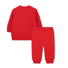 Sweatshirt and pants set in fleece KENZO KIDS 
                    UNISEX