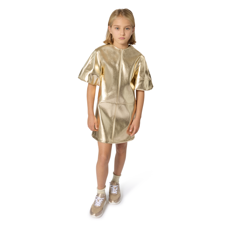 Dress with puffed sleeves BOSS 
                        GIRL