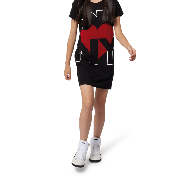 Short-sleeved dress DKNY 
                        GIRL