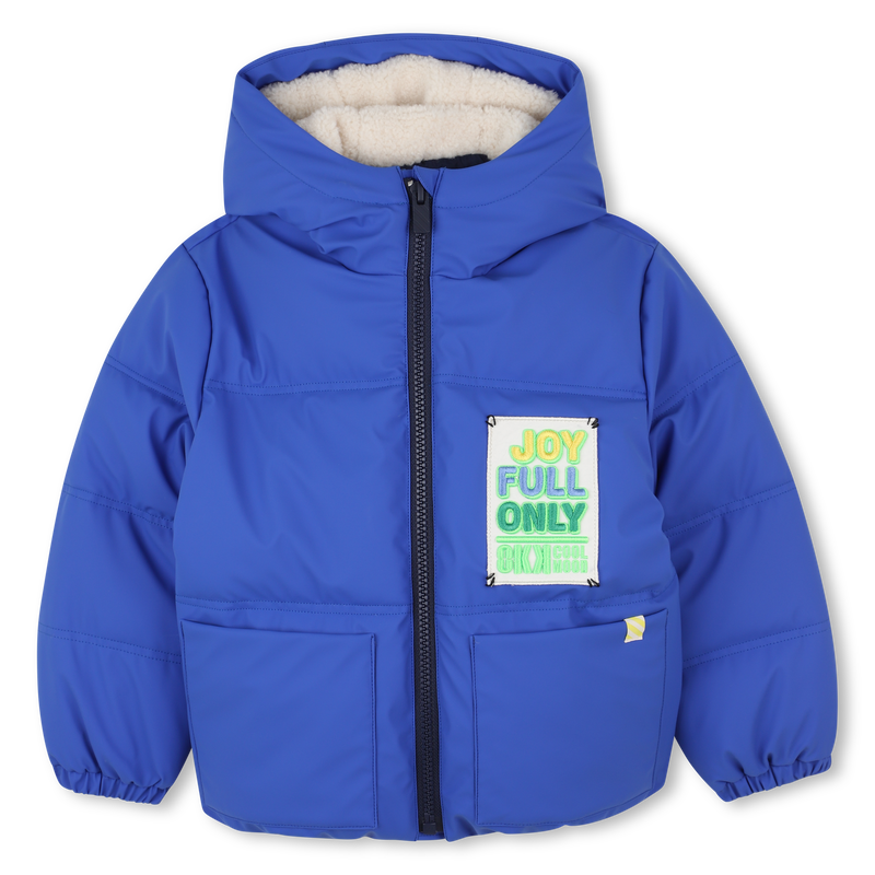 Hooded down jacket BILLIEBLUSH 
                        BOY