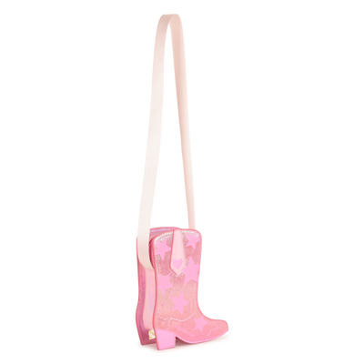 Handbag with fluorescent handle BILLIEBLUSH GIRL