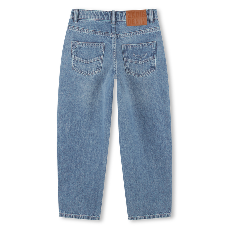 Straight-cut adjustable jeans ZADIG & VOLTAIRE 
                        GIRL